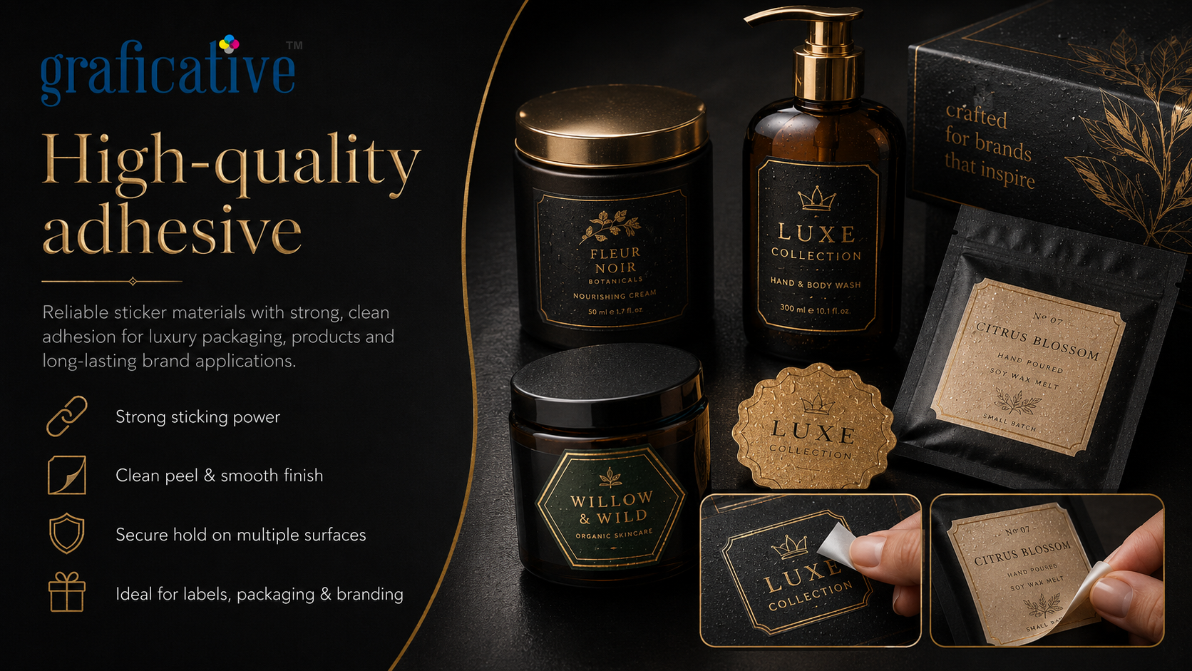 High-quality adhesive
